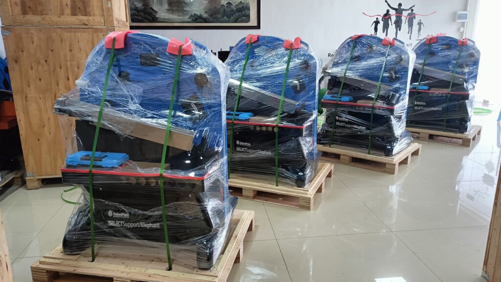 5 Elephant ergo strap machine is ready for shipping at SelectPack warehouse