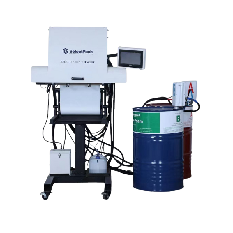 Automatische Schaummaschine TIGER und zwei Fässer SP-Schaum A & SP-Schaum B