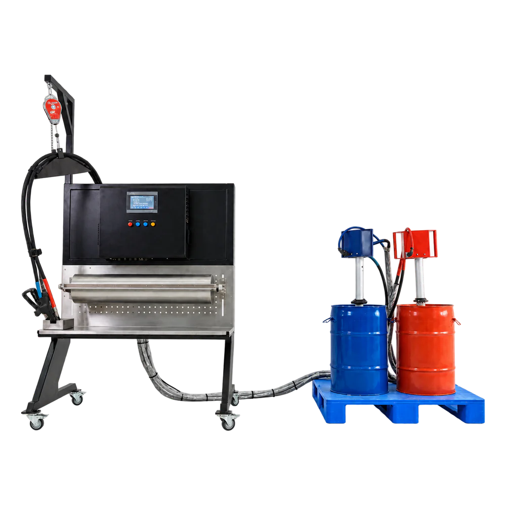 Jaguar handheld foam-in-place packaging machine