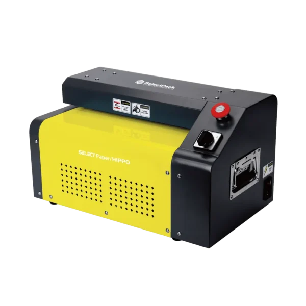 SelectPack Hippo P10 light-duty cardboard shredder for small warehouses and packaging stations