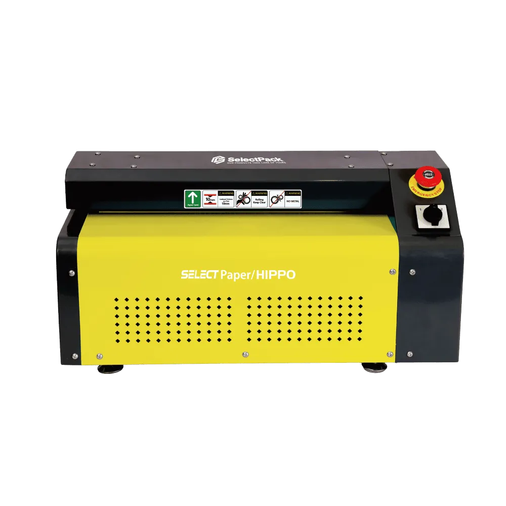 SelectPack Hippo P20 light-duty cardboard shredder for small warehouses and packaging stations