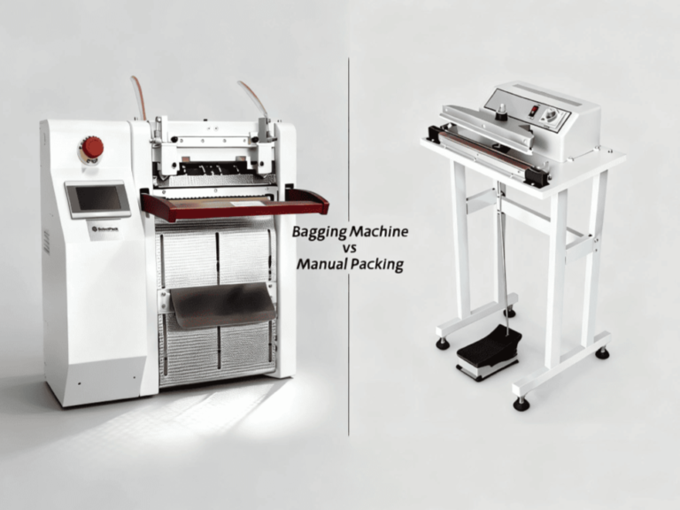 Bagger machine vs manual packing efficiency comparison cover image