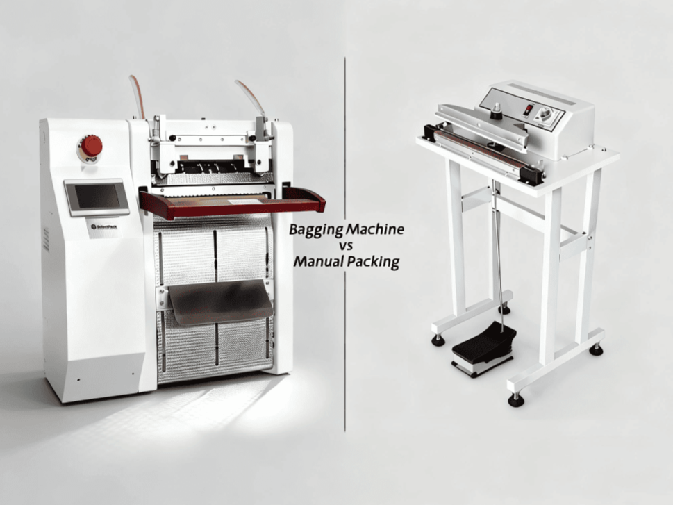 Bagger machine vs manual packing efficiency comparison cover image