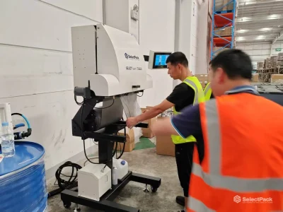 Field Training for the Foam Packaging Machine Tiger
