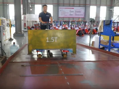 Pallet Truck Ramp Test