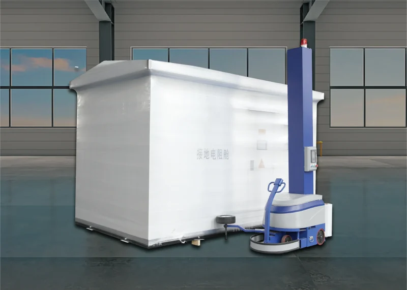robotic pallet wrapper