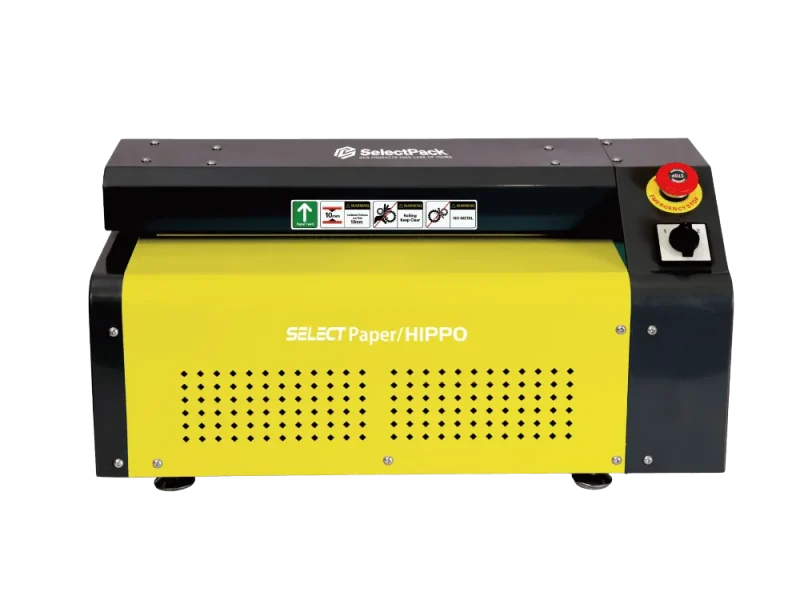 SelectPack Hippo P20 light-duty cardboard shredder for small warehouses and packaging stations